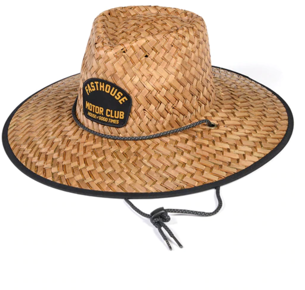 Fasthouse Brigade Straw Hat Color: Dark Brown