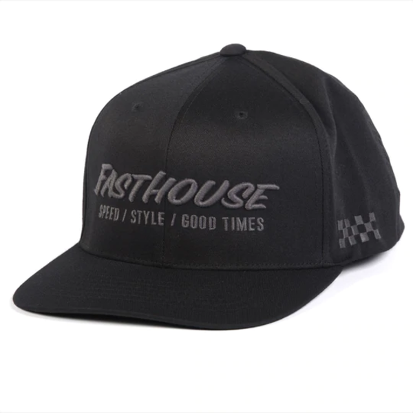Fasthouse Classic Flexfit Hat Color: Black