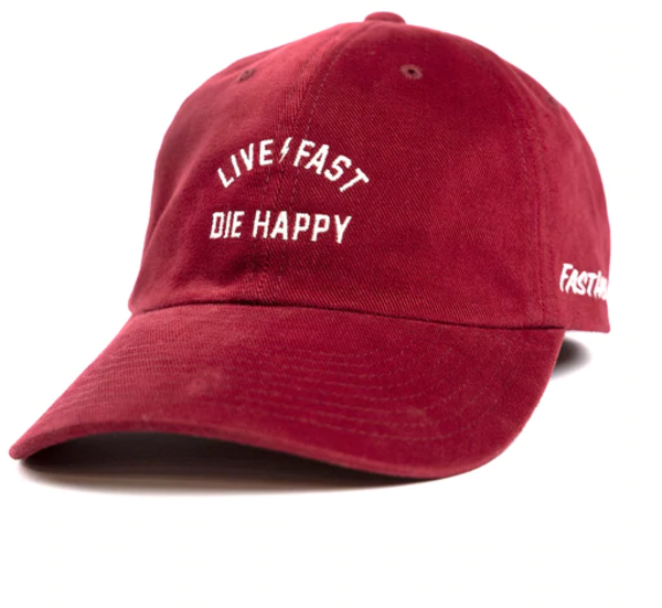 Fasthouse Die Happy Hat Color: Vintage Red