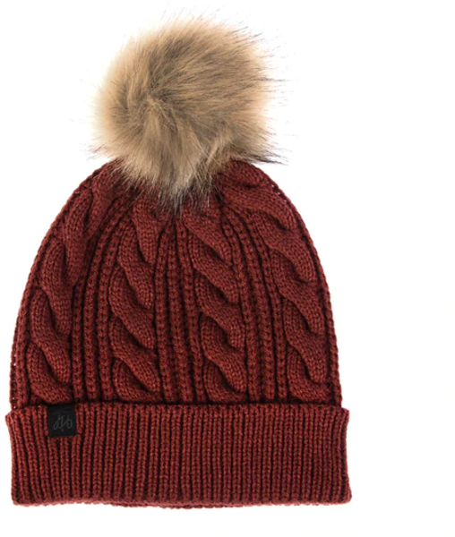 Fasthouse Women's Daylight Pom Beanie Color: Maroon