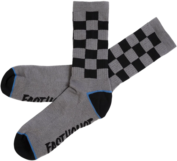 Fasthouse Youth Glory Sock Color: Heather Gray