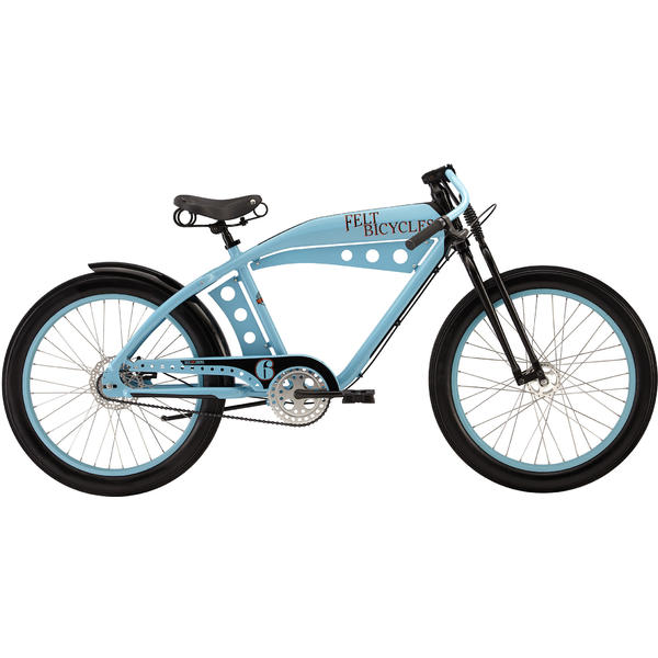 Felt Bicycles Deep Six 1-SP Color: Antique Blue