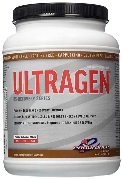 First Endurance Ultragen Flavor | Size: Cappuccino | 15-serving