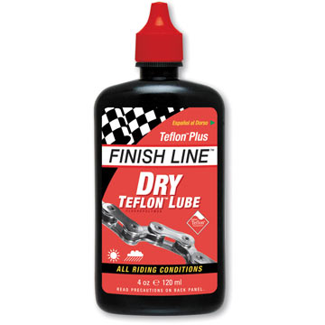 Finish Line Dry Lubricant With Teflon (4-Ounce Bottle)