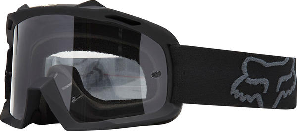 Clear Lens Matte Black Fox AIRSPC Youth MX Goggle 