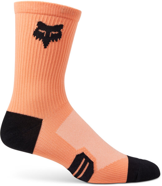 Fox Racing 6" Ranger Sock Color: Day Glo Orange