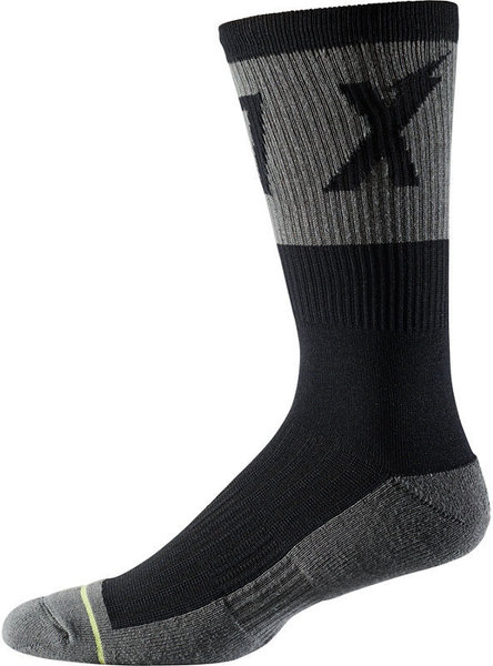 Fox Racing 8-inch Trail Cushion Sock Color: Black