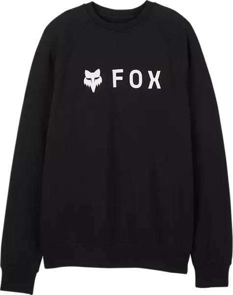 Fox Racing Absolute Fleece Crew Sweatshirt Color: Black