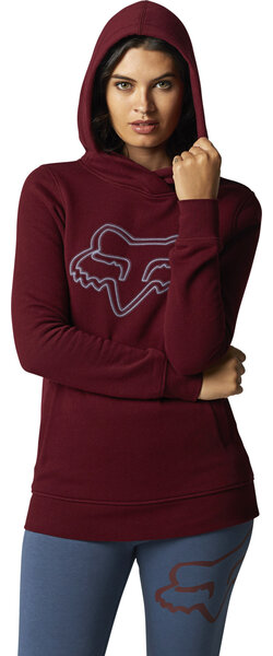 Fox Racing Afterglow Pullover Hoodie Color: Cranberry