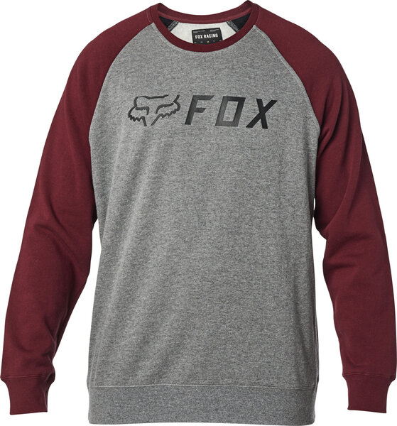Fox Racing Apex Crew Fleece Color: Grey/Red