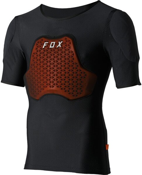Fox Racing Baseframe Pro Short Sleeve Base Layer Color: Black
