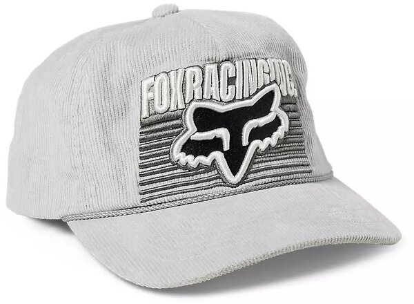 Fox Racing Carv Snapback Hat Color: Light Gray