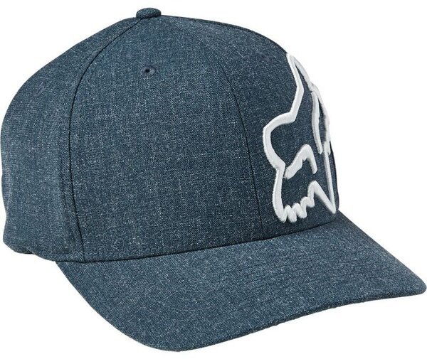 Fox Racing Clouded Flexfit 2.0 Hat Color: Dark Indigo