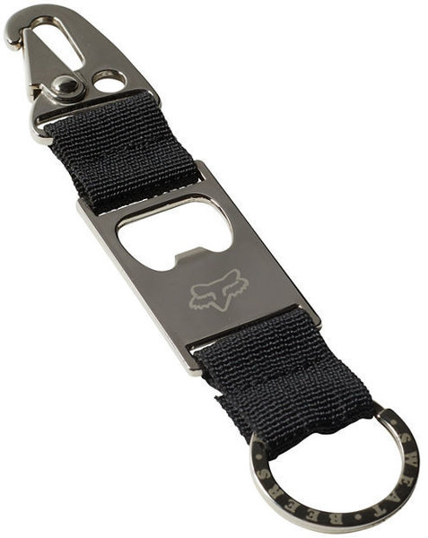 Fox Racing Double Threat Key Chain Color: Black/Silver