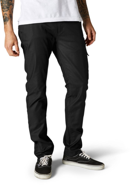 Fox Racing Essex Stretch Slim Pants Color: Black