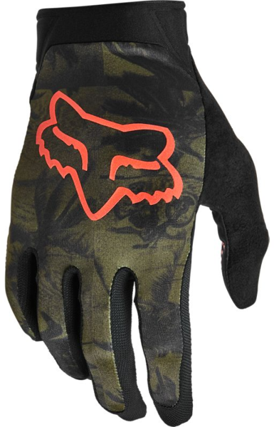 Fox Racing Flexair Ascent Gloves Color: Olive Green