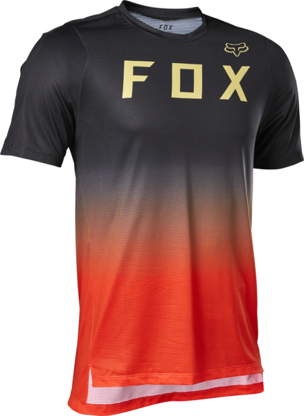 Fox Racing Flexair Short Sleeve Jersey Color: Fluorescent Red