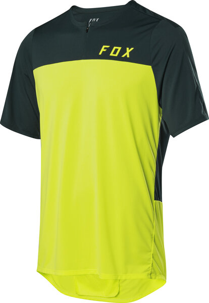 Fox Racing Flexair Zip Short Sleeve Jersey
