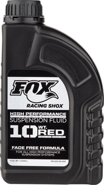 FOX High Performance Synthetic Suspension Fluid Model: Red