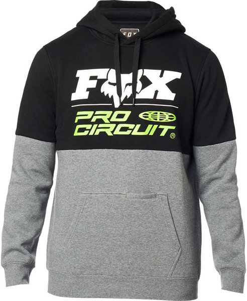 Fox Racing Fox Pro Circuit Pullover Hoodie Color: Black/Graphite