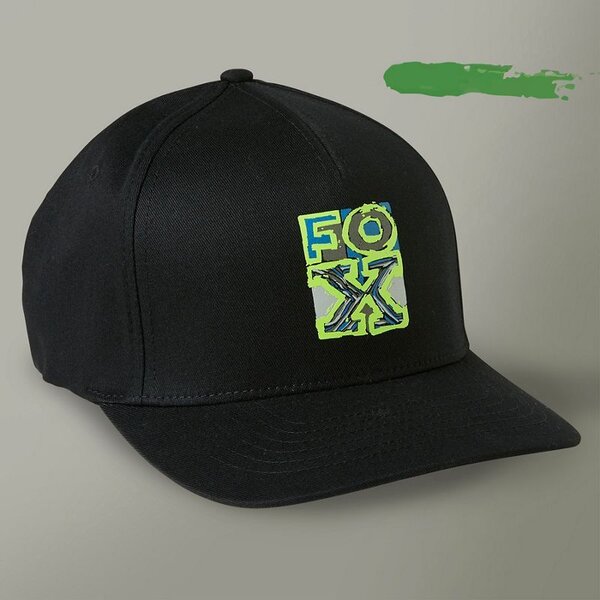 Fox Racing Full Circle Flexfit Hat Color: Black