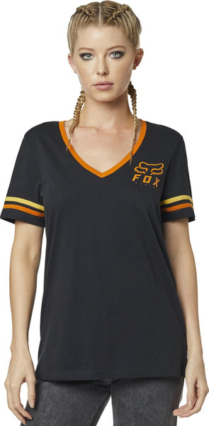 Fox Racing Heritage Forger Short Sleeve Top Color: Black