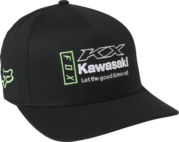 Fox Racing Kawi FlexFit Hat Color: Black