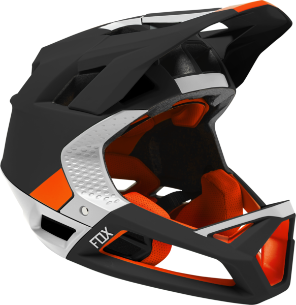 Fox Racing Proframe Blocked Helmet Color: Black