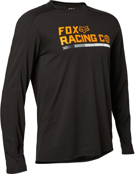 Fox Racing Ranger Drirelease Race Co Jersey Color: Black