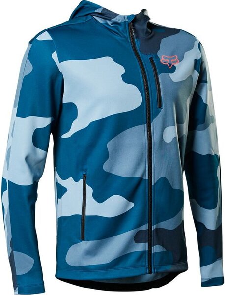Fox Racing Ranger Tech Fleece Jacket Color: Blue Camo