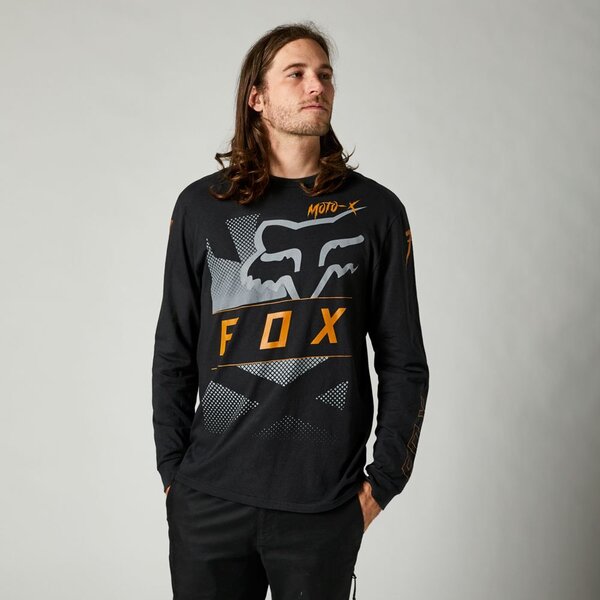 Fox Racing Riet Long Sleeve Tee Color: Black