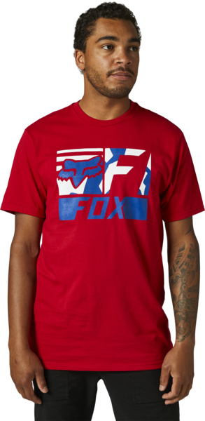 Fox Racing RWT Box Short Sleeve Premium Tee Color: Flame Red