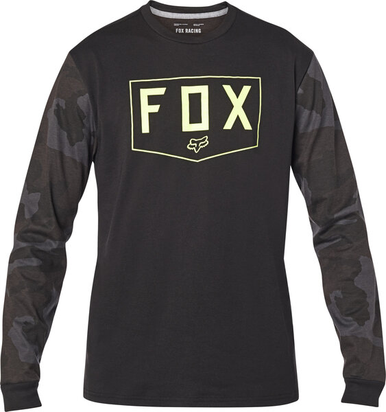 Fox Racing Shield Long Sleeve L/S Tech Tee Black 