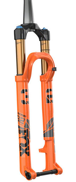 Fox Racing Shox 32 Step-Cast Factory w/FIT4 Push-Lock Color: Shiny Orange
