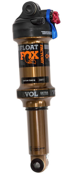 FOX Float DPS Factory EVOL SV 3-Position Metric Trunnion Rear Shock Image differs from actual product (non-trunnion EV model shown)