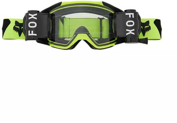 Fox Racing Vue Roll Off Goggle Color: Black/Yellow