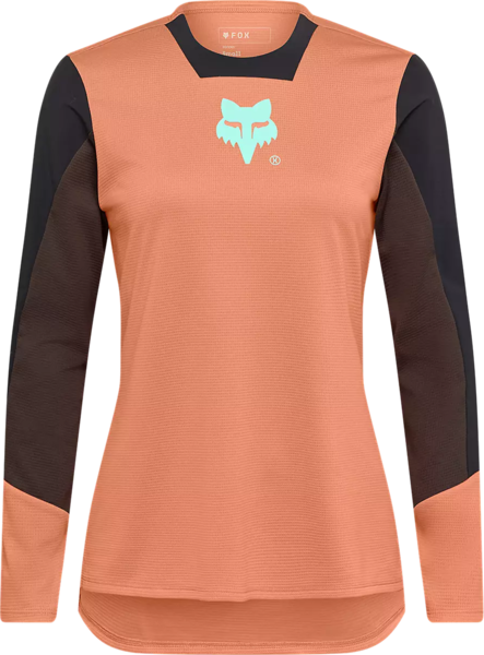 Fox Racing Womens Defend Elevated Long Sleeve Jersey Fox Racing Womens Defend Elevated Long Sleeve Jersey