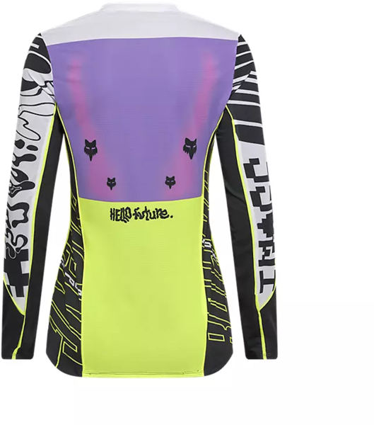 Fox Racing Womens Flexair Limited Edition Phantom Long Sleeve Jersey Fox Racing Womens Flexair Limited Edition Phantom Long Sleeve Jersey