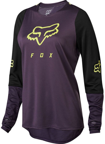 Fox Racing Women's Defend Long-Sleeve Jersey Color: Dark Purple