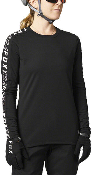 Fox Racing Women's Ranger Drirelease Long Sleeve Jersey Color: Black
