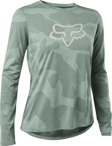 Fox Racing Women's Ranger Tru Dri Long Sleeve Jersey Color: Eucalyptus