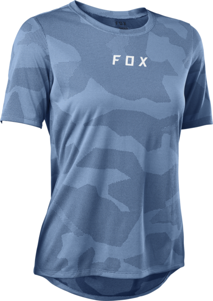 Fox Racing Women's Ranger Tru Dri Short Sleeve Jersey Color: Dusty Blue