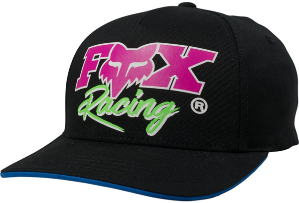 Fox Racing Youth Castr Flexfit Hat Color: Black