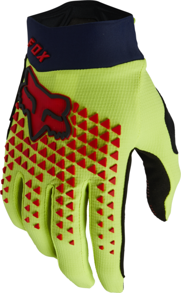 Fox Racing Youth Defend Glove SE Color: Fluorescent Yellow