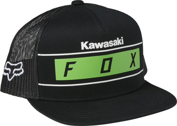 Fox Racing Youth Kawi Stripes Snapback Hat Color: Black