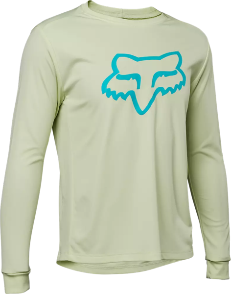 Fox Racing Youth Ranger Long-Sleeve Jersey Color: Sea Spray