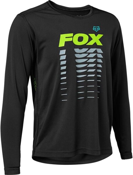 Fox Racing Youth Ranger Long Sleeve Jersey Color: Black