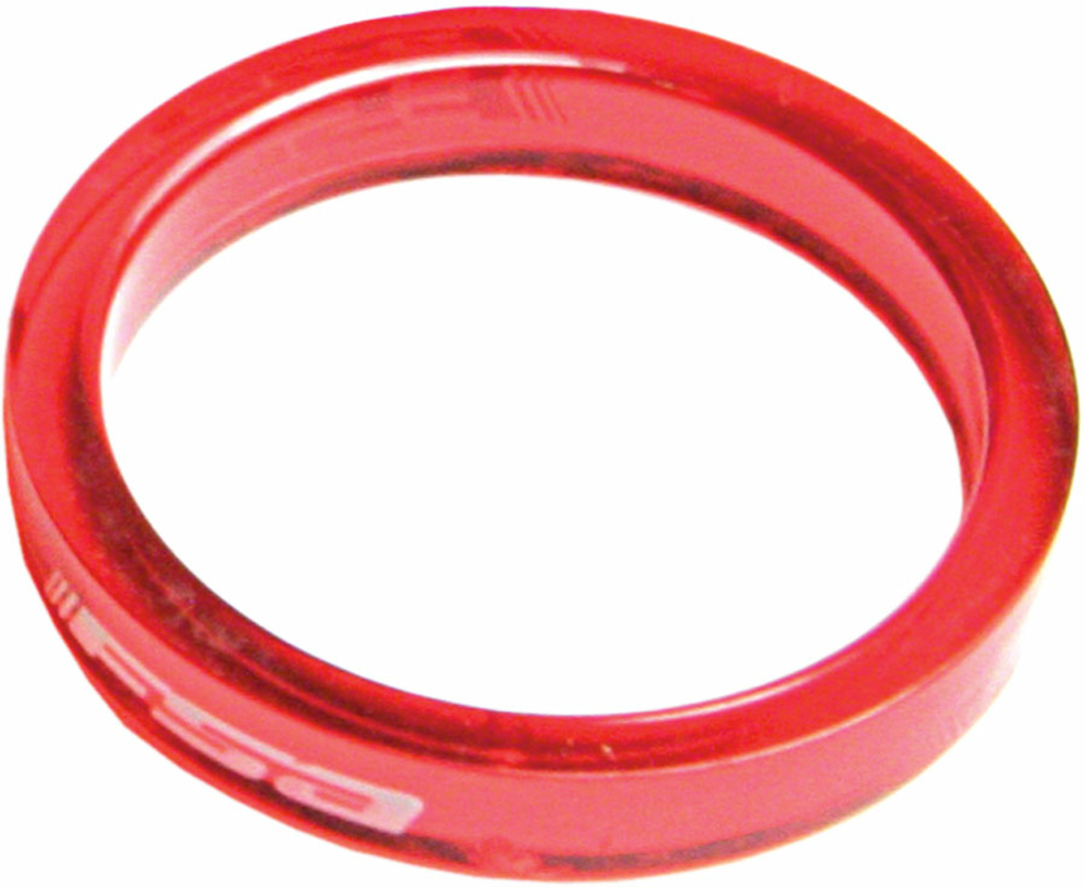 FSA Full Speed Ahead PolyCarbonate 5MM Spacer Bag/10 Red 