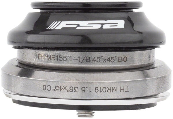FSA ORBIT C-40 ACB 1-1/8" 1.5" Tapered Headset For Carbon Fork Black 