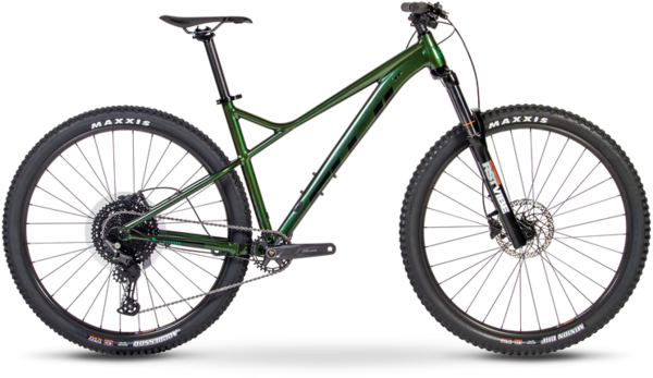 邦楽 TAKAFIN CRYSTAL GREEN / HIGHEST MOUNTAIN 29 + 275 x 2.4 MX // Gravity Casing // Black – Versus